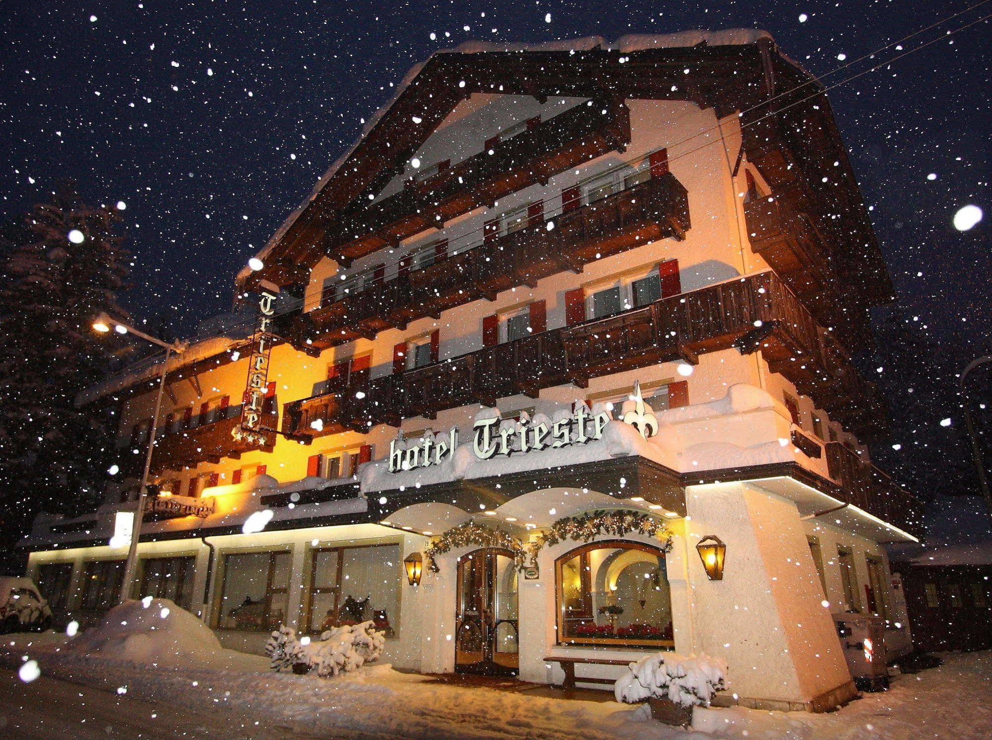 Hotel Trieste Cortina d'Ampezzo Exterior foto